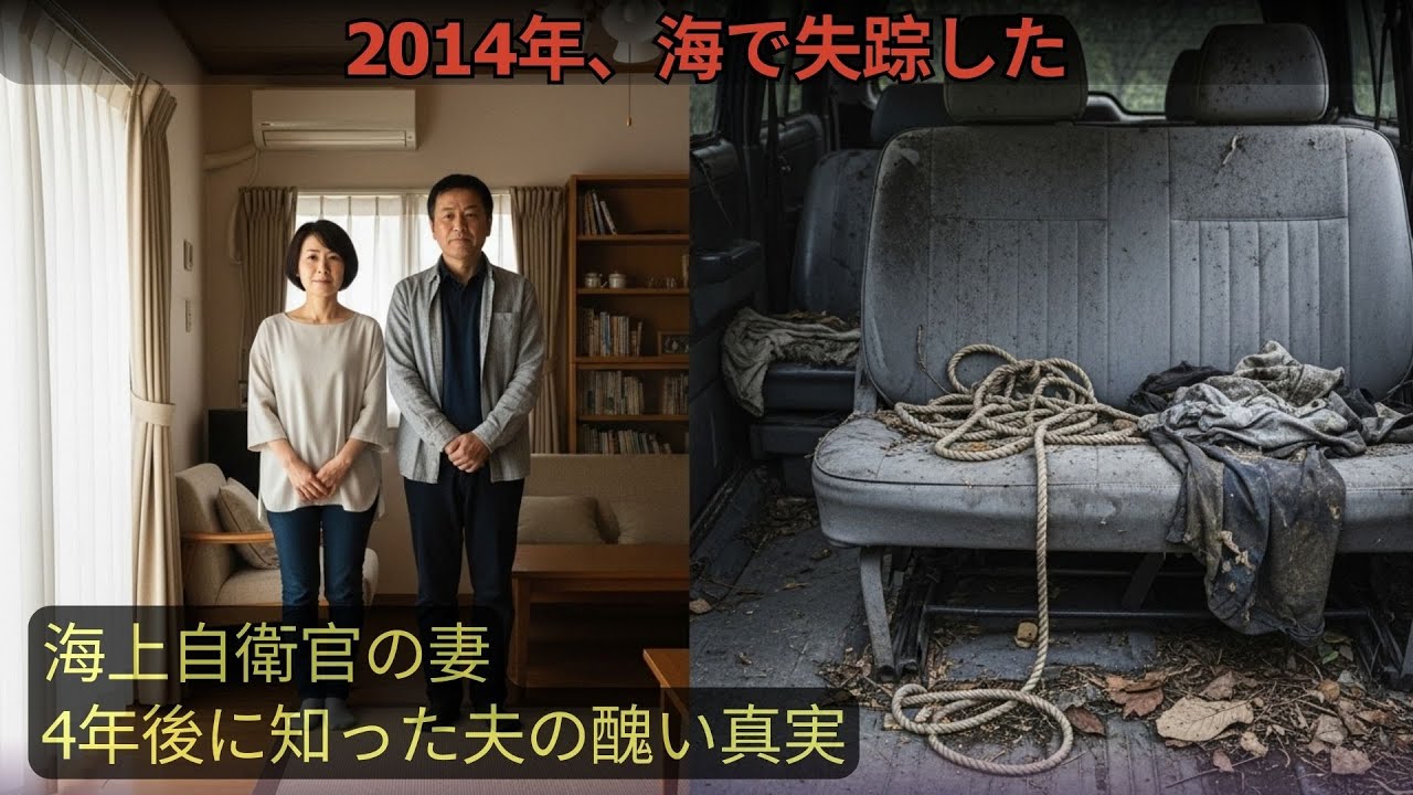 2014年、海で消息を絶った海上自衛官――4年後、妻が突き付けられたあまりにも残酷な真実｜失踪ミステリー【フィクション】