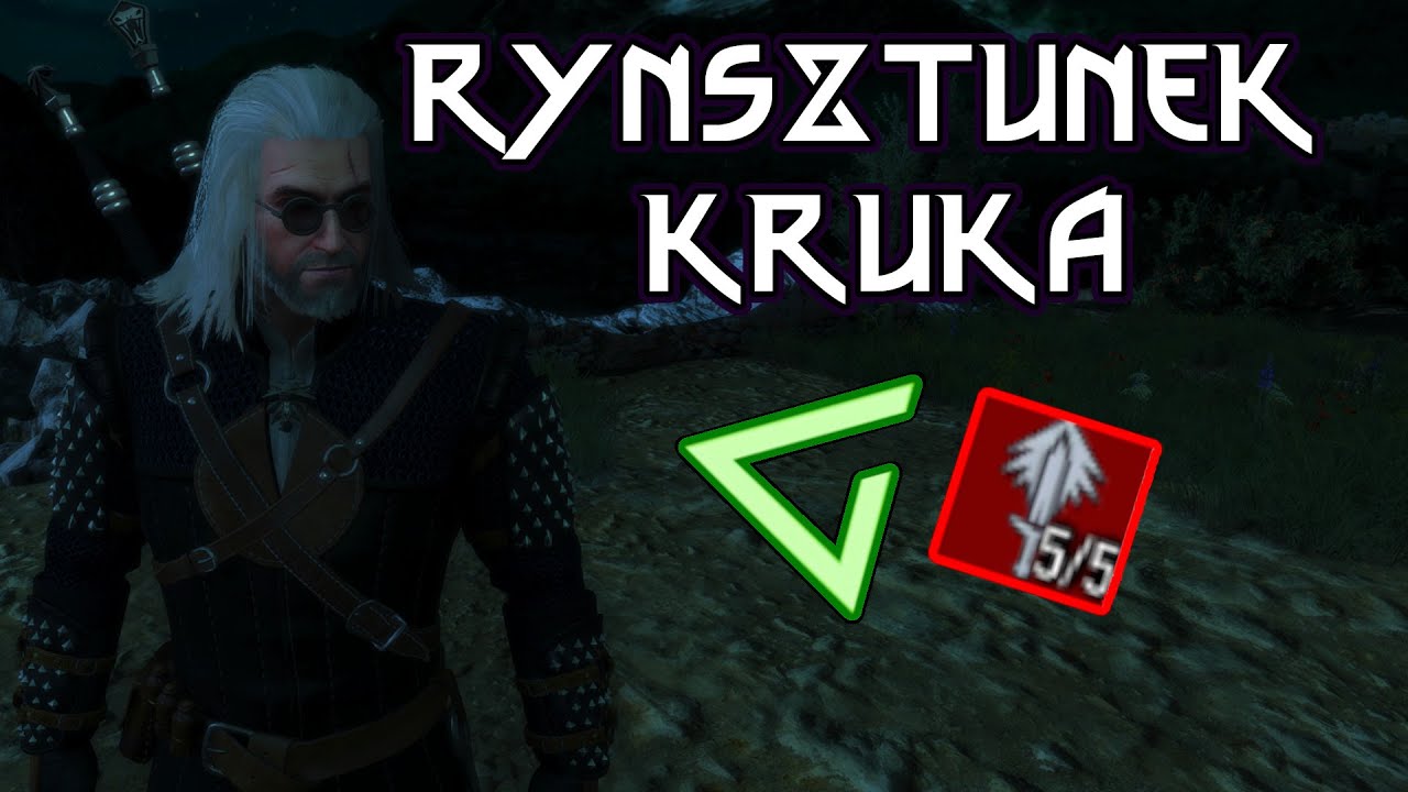 Wiedźmin 3 - Rynsztunek Kruka Build (aksji + silny atak) Next Gen