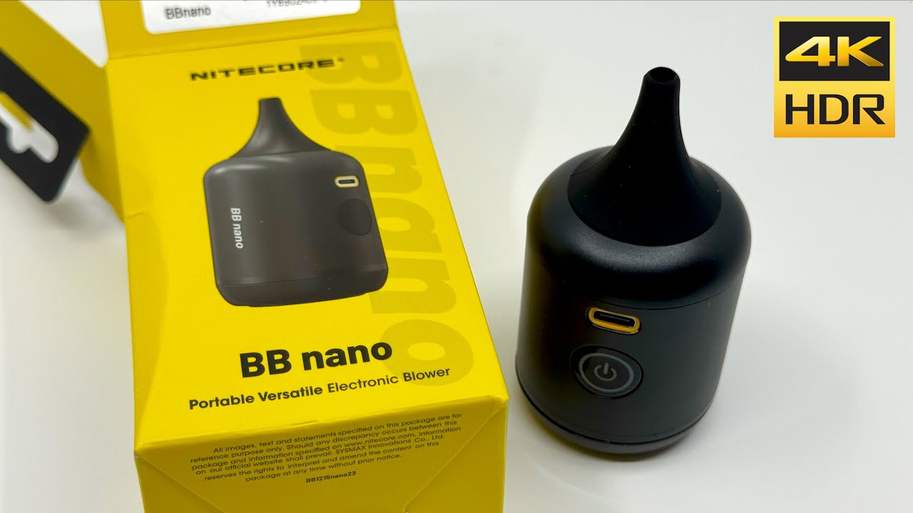 Nitecore BB Nano - Portable Versatile Electronic Blower