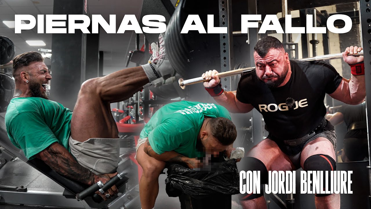 ACABO MAL EN EL ENTRENO DE PIERNAS CON @jordibenlliure 🤮🥊👨‍🦽