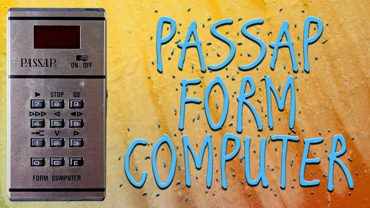 Passap Form Computer
