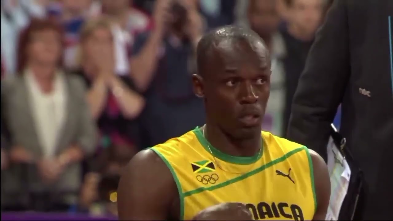 Best 100m race ever - 2012 Olympics with Bolt, Blake, Powell, Gatlin, Gay💥