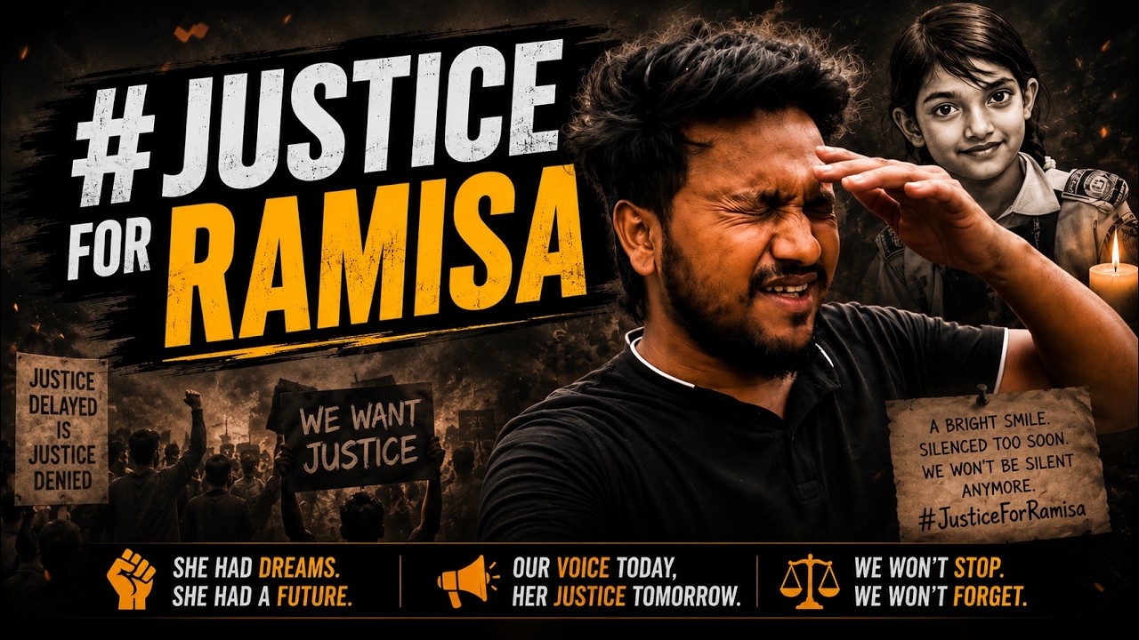 We Want Justice for Ramisa #JusticeForRamisa