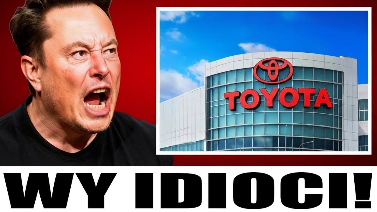 Elon zupełnie traci rozum po tym, jak Toyota ogłosiła nowy samochód energetyczny, LEPSZY NIŻ Tesla!