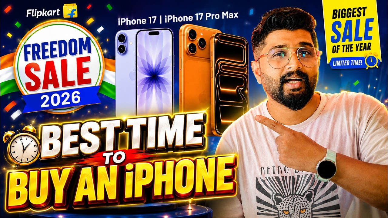 🔥 Best Time to Buy an iPhone? | Flipkart Freedom Sale 2026 (iPhone 17 & 17 Pro Max) | Malayalam