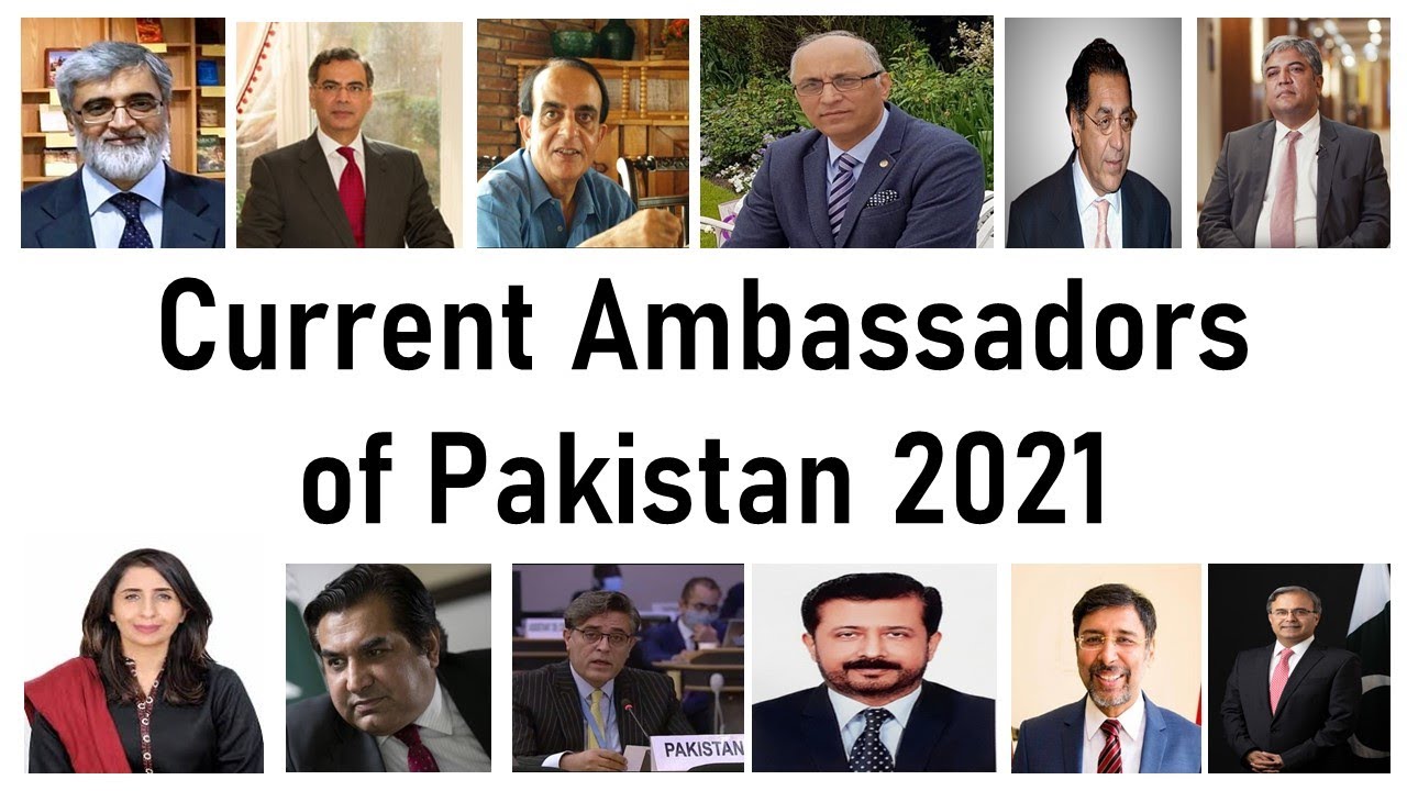 Current Ambassadors of Pakistan to Important Countries of the World 2021| Mcqsplanet Official