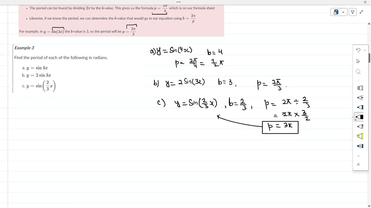 Lesson 3 | Unit 3 | Sinosuidal function