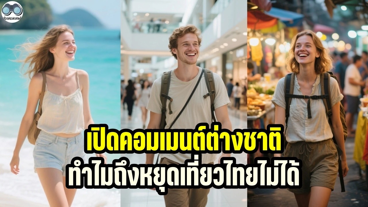 [คอมเม้น] ประเทศไทยอีกแล้วเหรอ? ทำไมต่างชาติติดใจจนต้องกลับมาเที่ยวซ้ำ