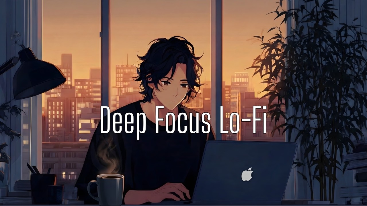 Urban lo-fi Deep Focus Beats – Chill Study Music for Work & Productivity