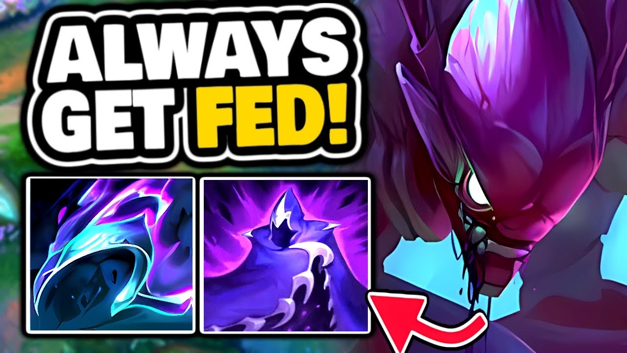 CONSISTENTLY get FED & get this THEN WIN on KHA'ZIX JUNGLE!!