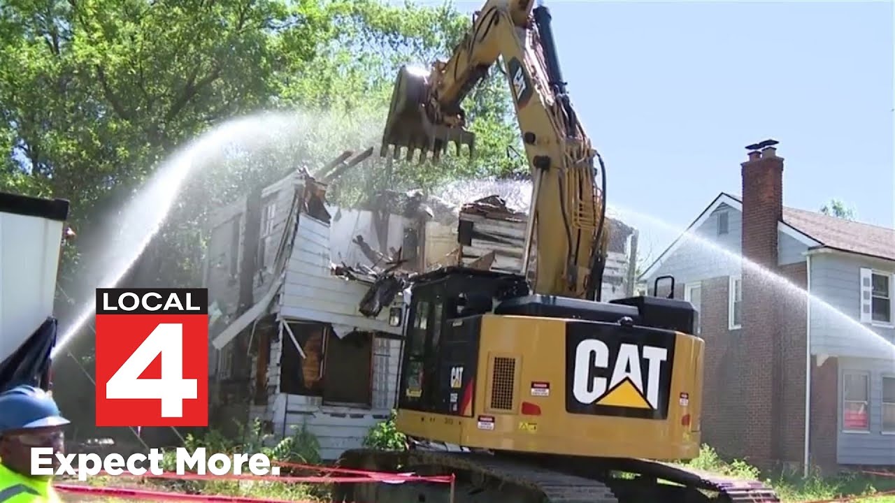 Detroit reaches 8,000 demolitions milestone in fight against blight