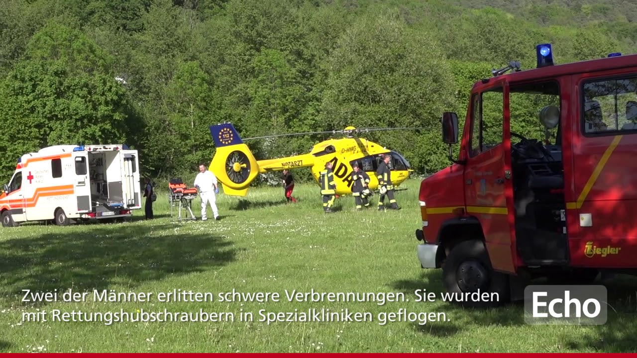 Zwei Schwerverletzte bei Verpuffung in Groß-Umstadt