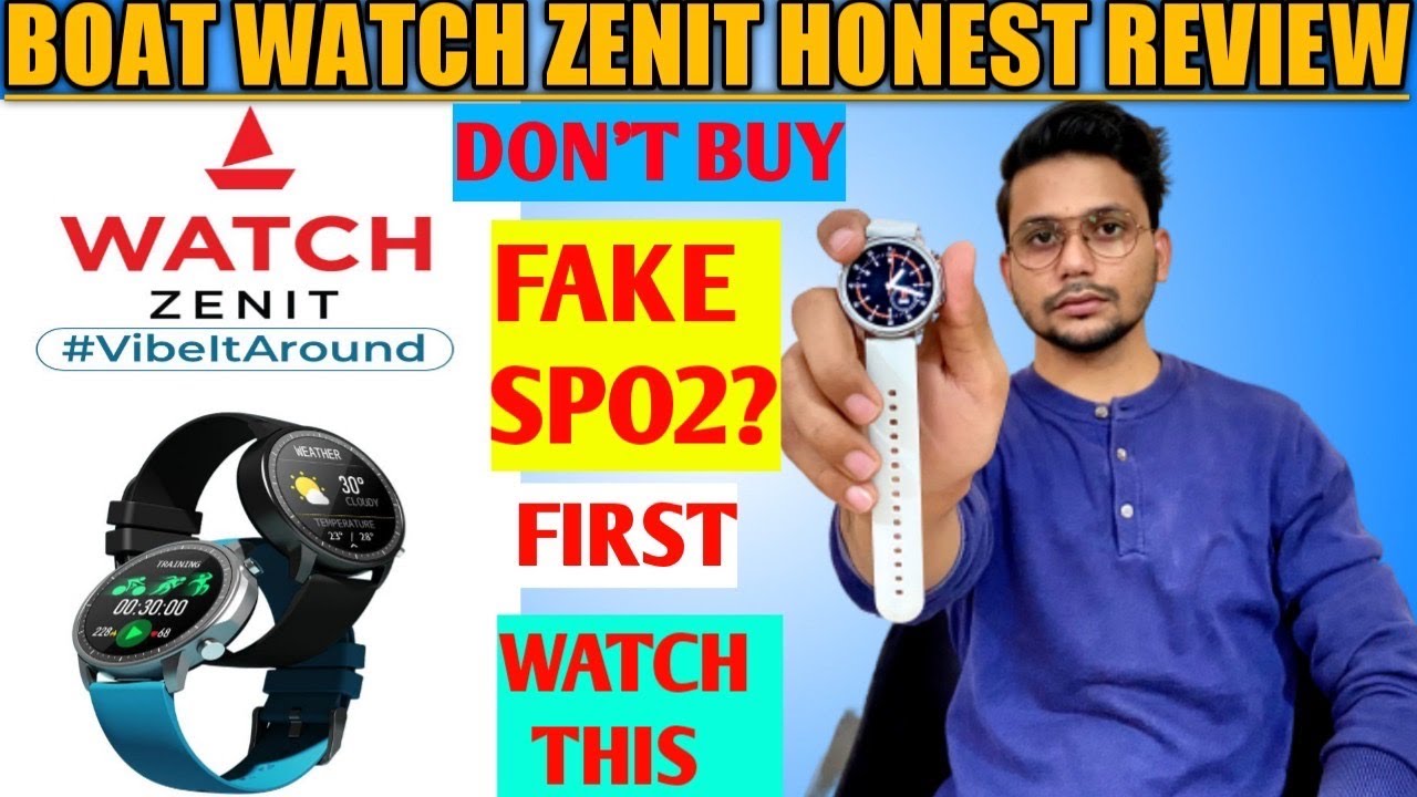 Boat watch Zenit honest Review || Don't buy this watch || Fake Spo2 | Inaccurate tracking & More 😊
