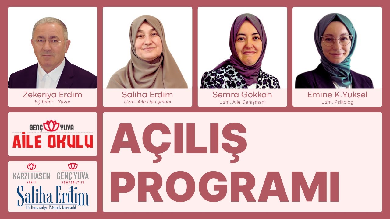 Açılış Programı | Aile Okulu 2025-26