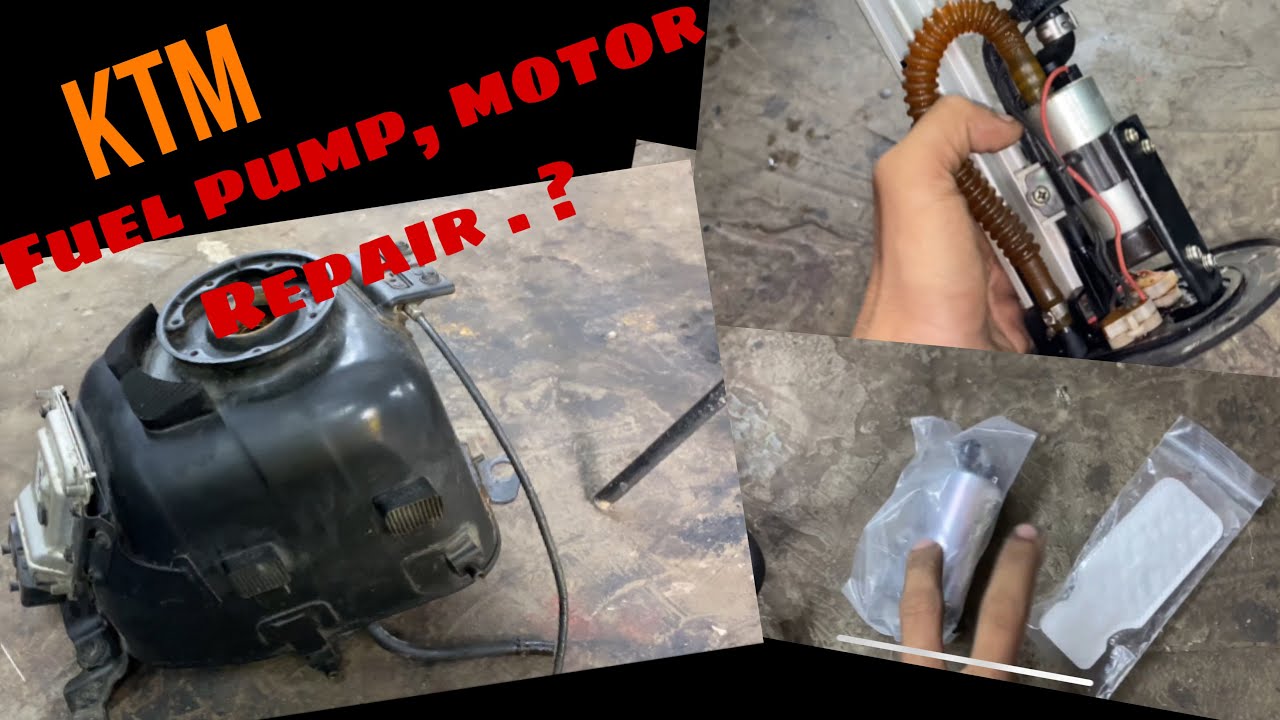 Fuel Pump Repair Motar change | KTM . RC 125.200.390 old duke 125 .200.390