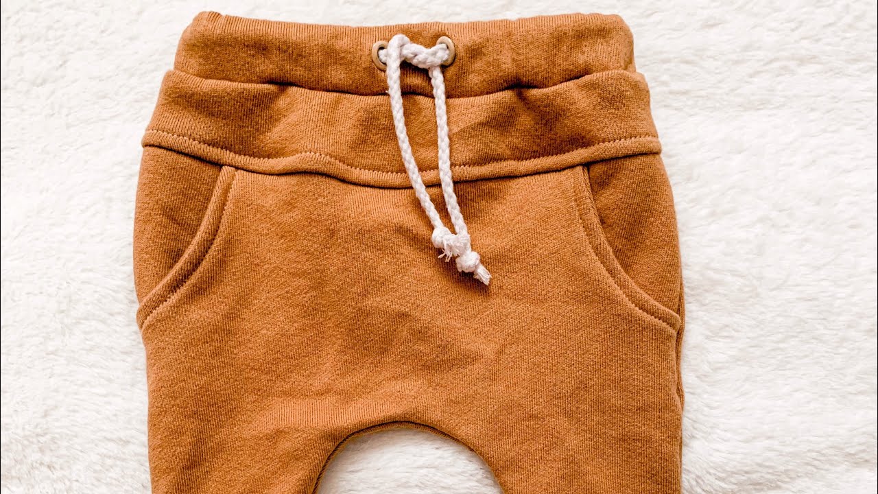 Lowland Kids Nap Joggers Tutorial