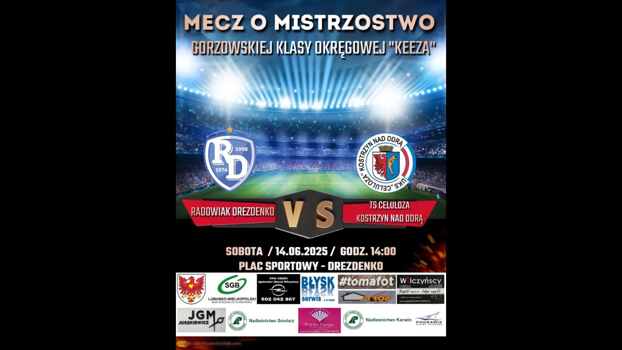Radowiak Drezdenko vs TS Celuloza Kostrzyn nad Odrą