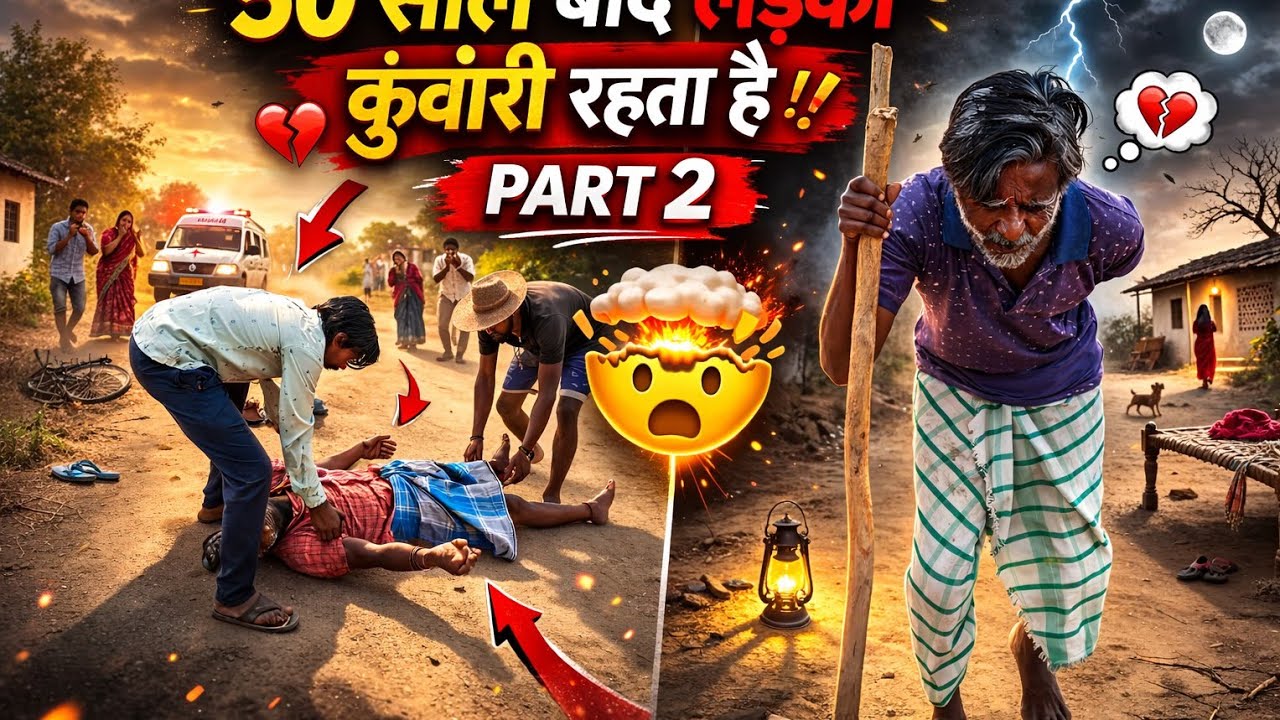 50 Saal Baad Bhi Akela 😭 | Emotional Story Part 2#comedy #santalicomedy @SAGUNPIYOPRODUSON-y3m #2026