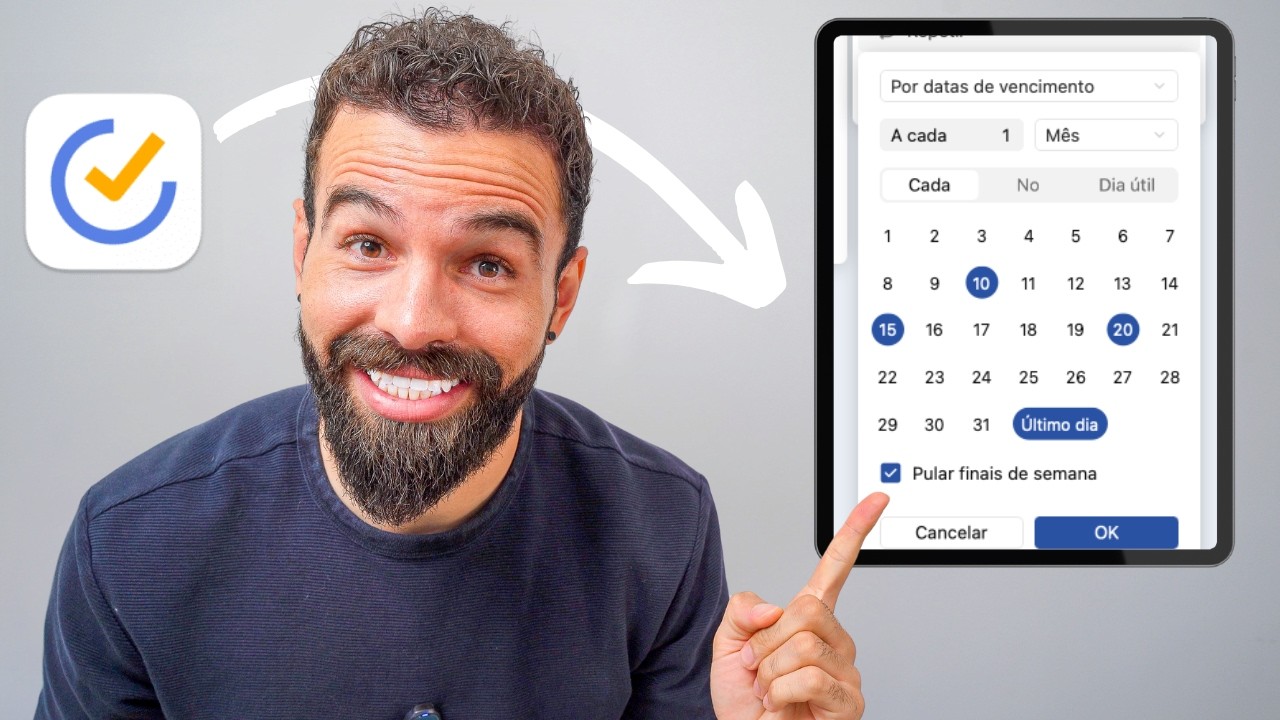 5 Funções ÚTEIS do TickTick que quase NINGUÉM usa