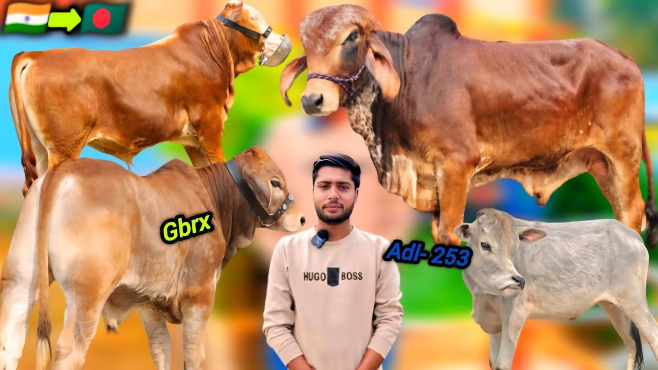 ৩/২/২৬/ ভূট্টি গরু সহো টপ কোয়ালিটির ফ্লেকভি, ক্রস ব্রাহামা, গুজরাটি গীর, জাতের ষাঁড় গরু কালেকশন 