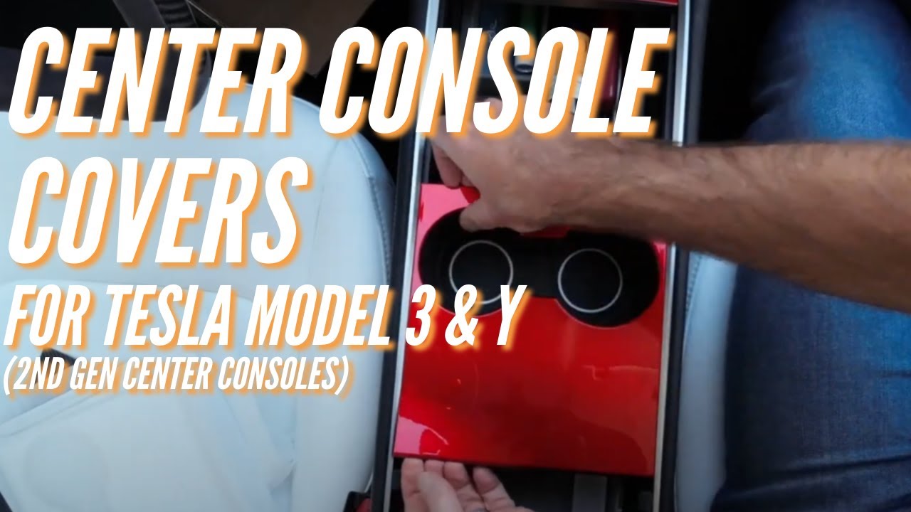 Center Console Covers for Model 3/Y
