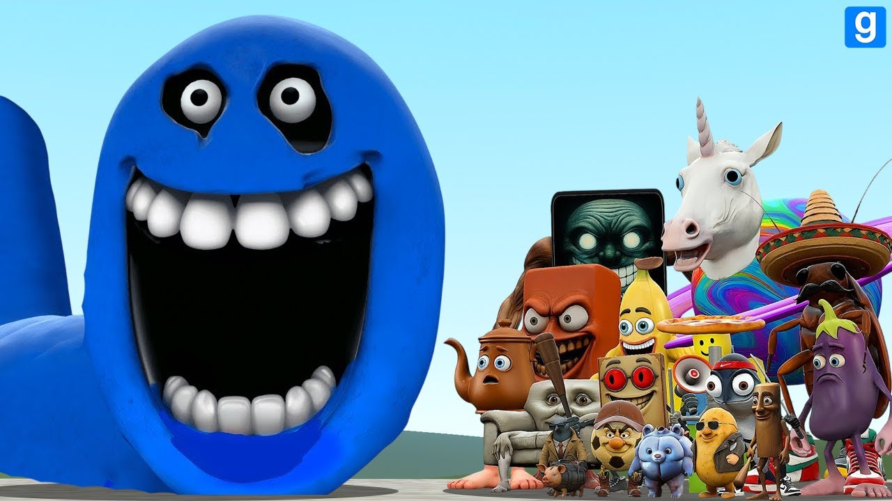 NEW ROBLOX HUNGRY SNAKE VS ITALIAN BRAINROT ANIMALS In Garry's Mod!