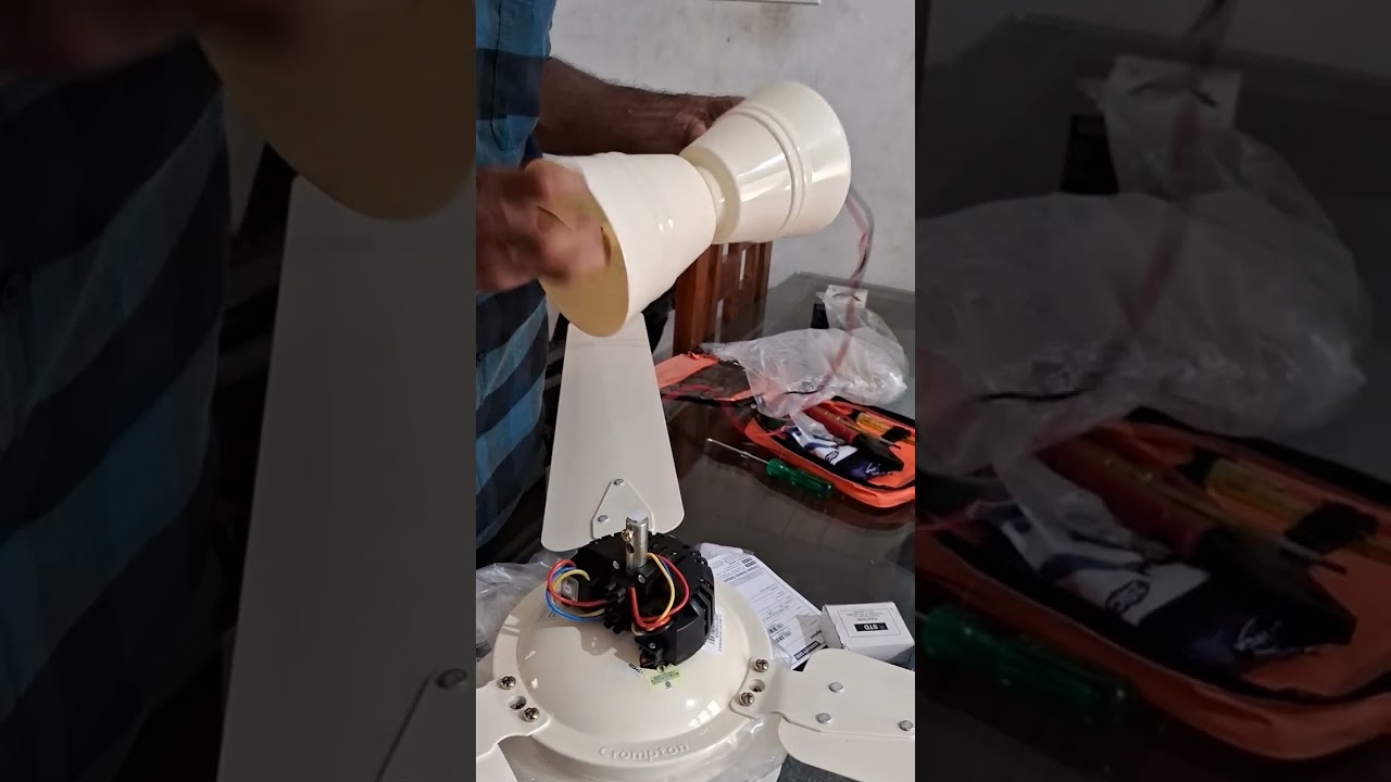 BLDC fan fitting very easy malayalam