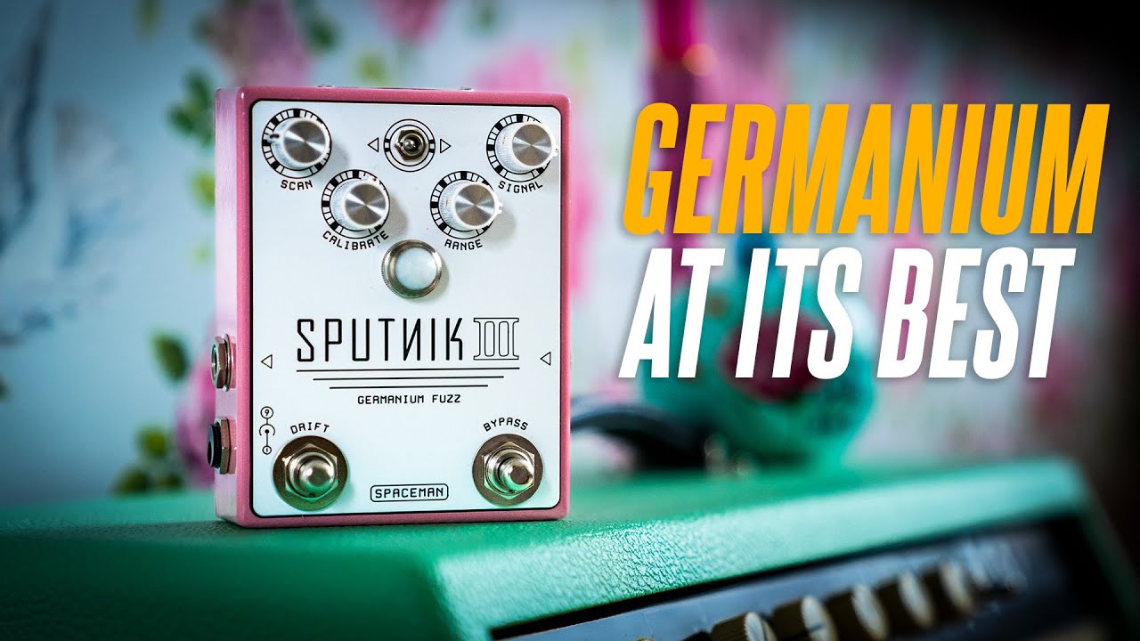 Germanium fuzz MAYHEM! The Spaceman Effects Sputnik III (special run Shell Pink)