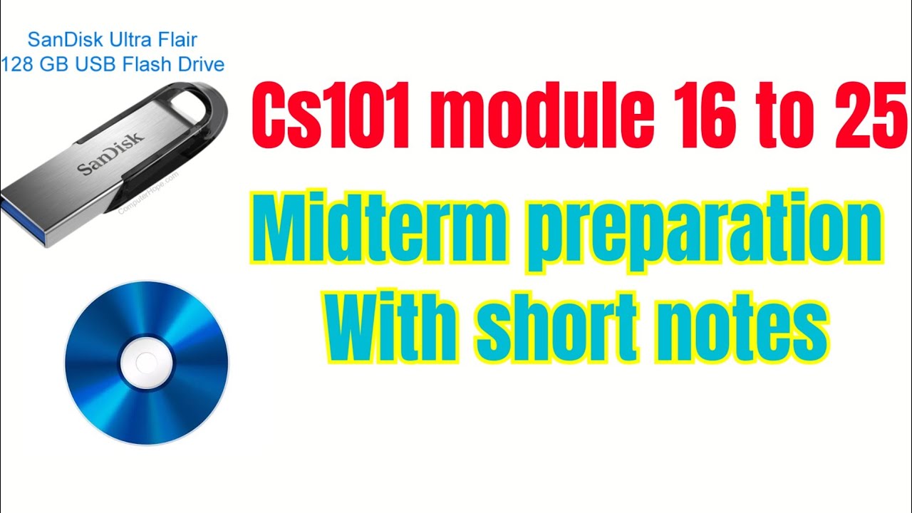 CS101 topic 16 to 25