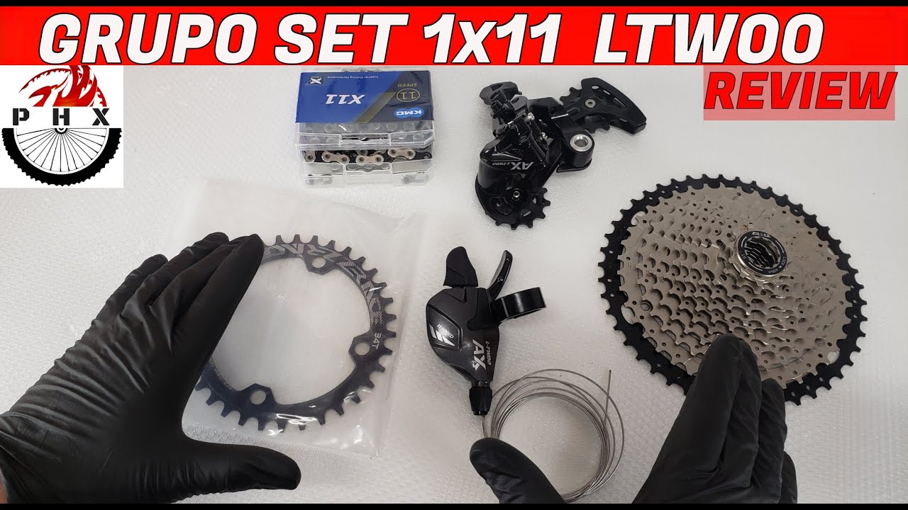 GRUPO SET 1X11 LTWOO AX REVIEW  CARACTERISITICAS/MTB BICICLETA MOUNTAIN BIKE CICLISMO DE MONTANA