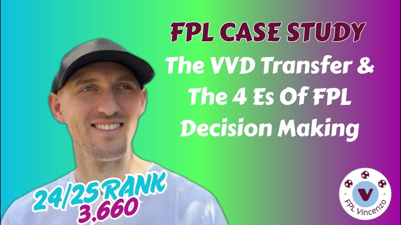 FPL Case Study | Decoding the VVD Transfer: The Four E’s of FPL Thinking | Fantasy Football Tips