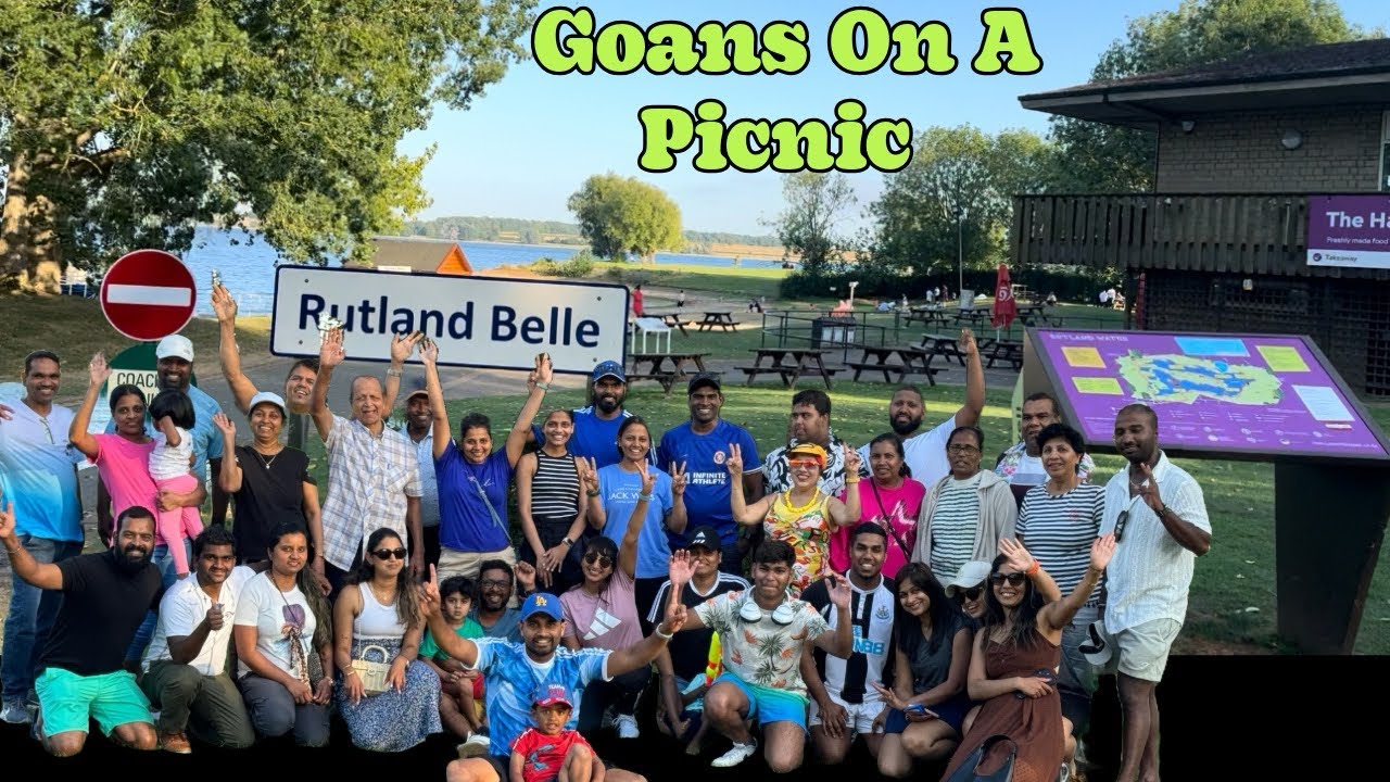 Goans on a picnic at Rutland Water