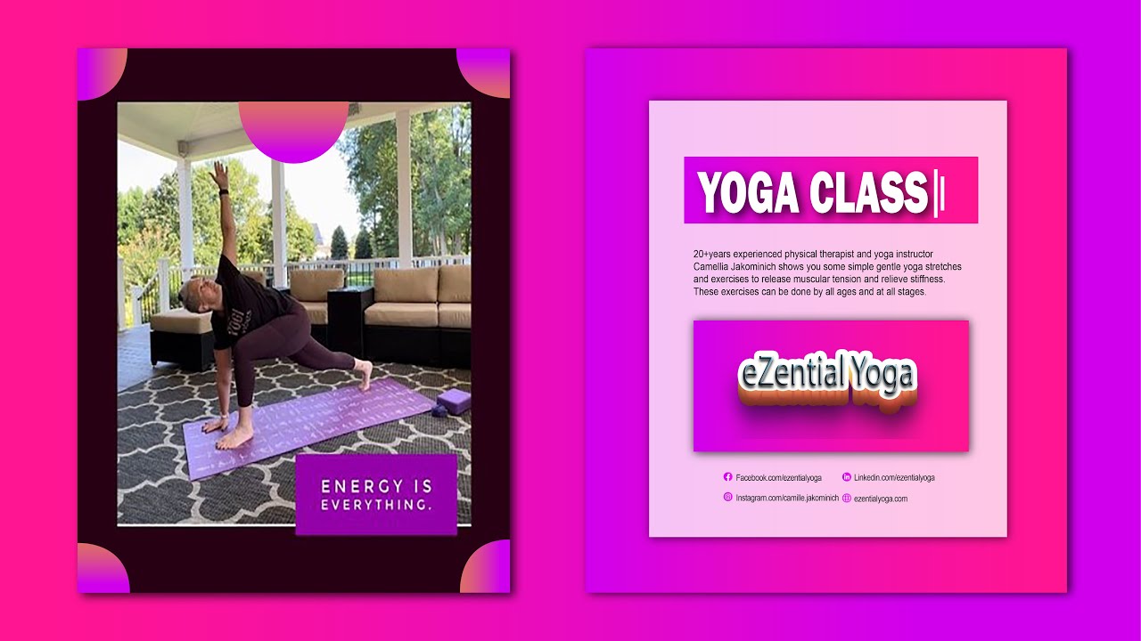 Mat Yoga class || Get Ready to Take Your Yoga Practice Outside || eZENtial Yoga