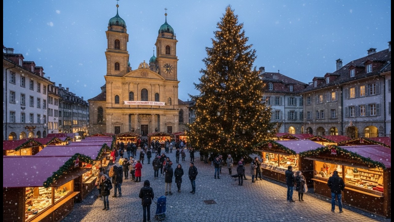 The Most Enchanting Christmas Market in Switzerland? St. Gallen!