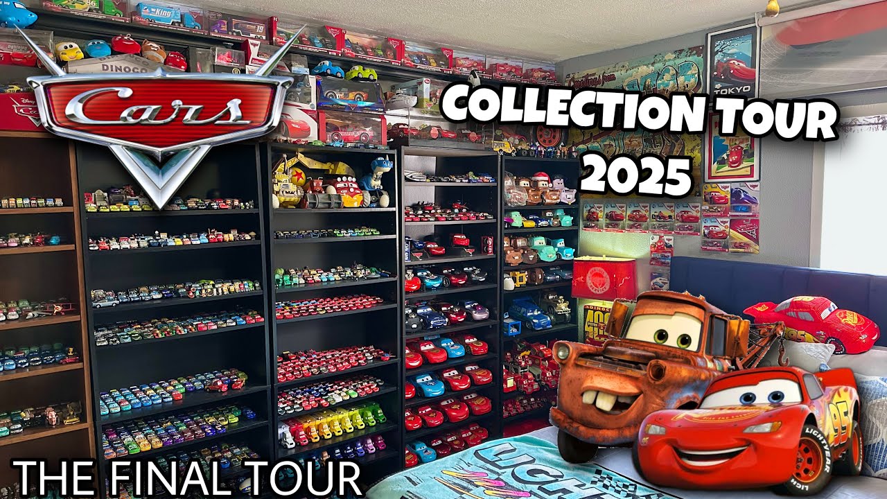 2025 Disney Cars Collection Room Tour — The Grand Finale | Over 4,000 Pieces Of Cars Memorabilia