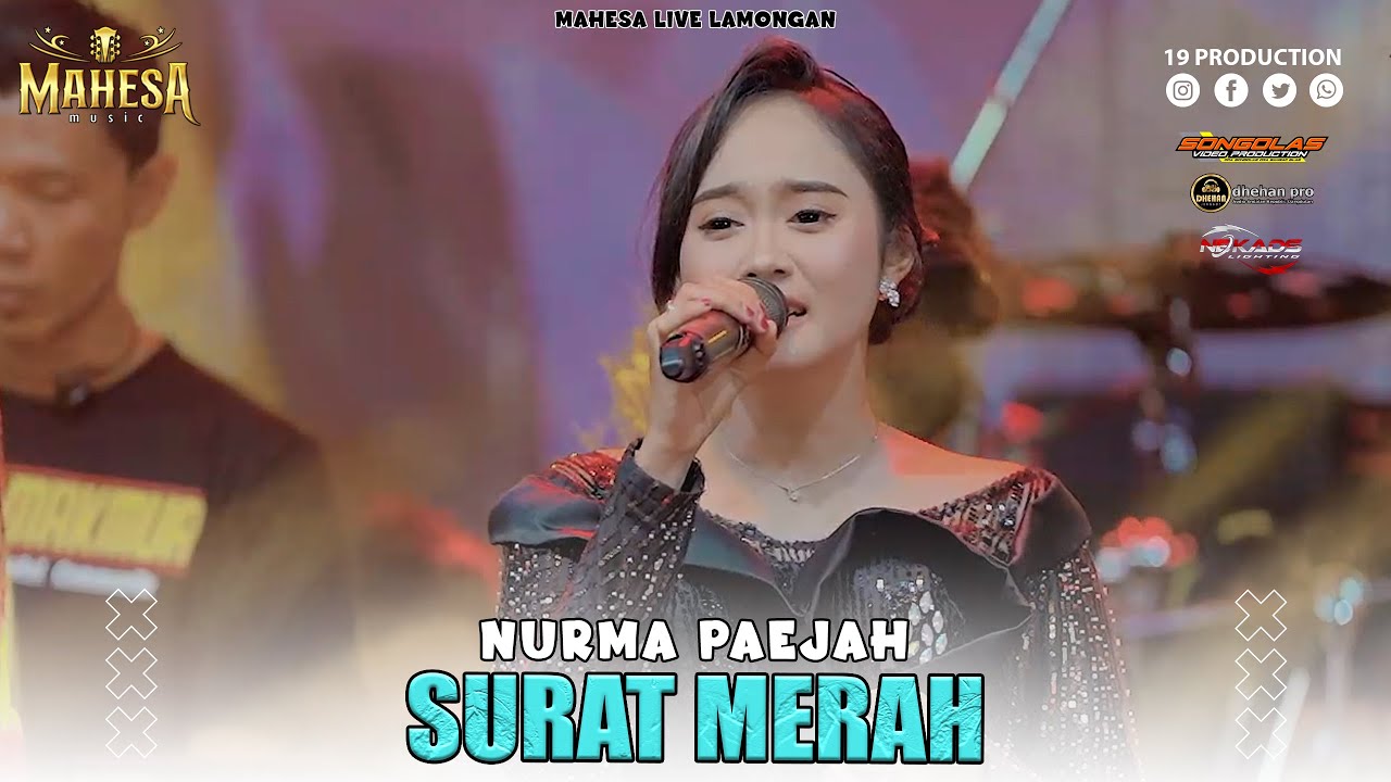 Nurma Paejah - Surat Merah I Mahesa music live karanggeneng - lamongan