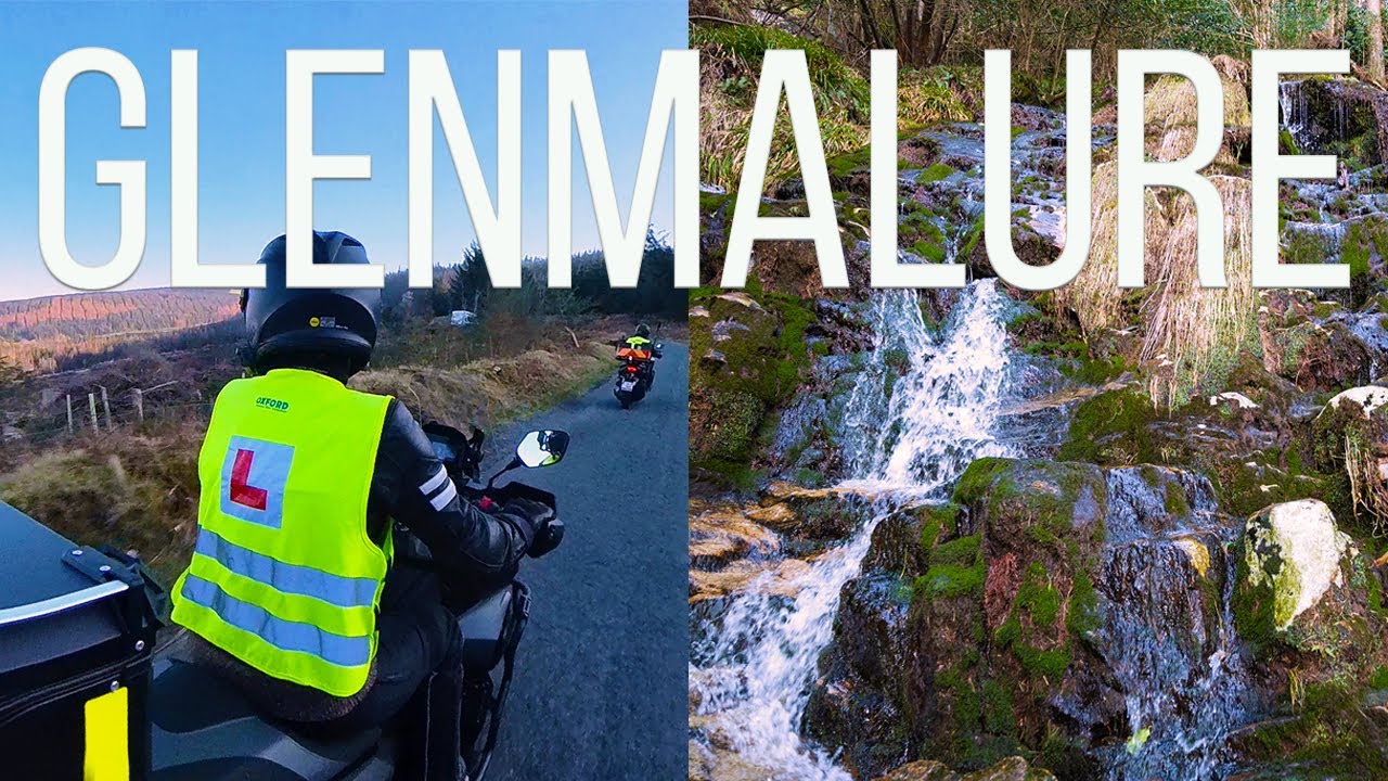 Glenmalure Moto Ride to Ballinafunshogue Waterfall | Wicklow Mountains | Ireland
