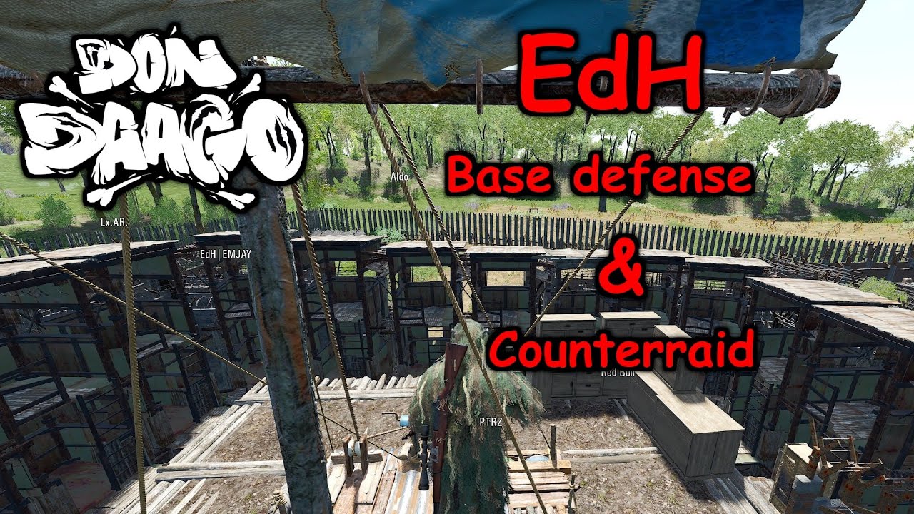 SCUM | Base defense & Counterraid