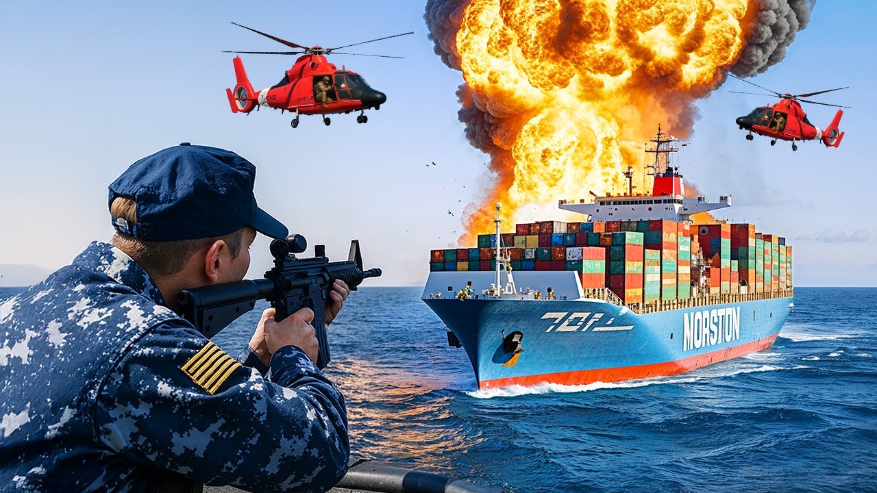 U.S. Navy Sinks $7B Cartel Ship in Caribbean — Then THIS Happened…