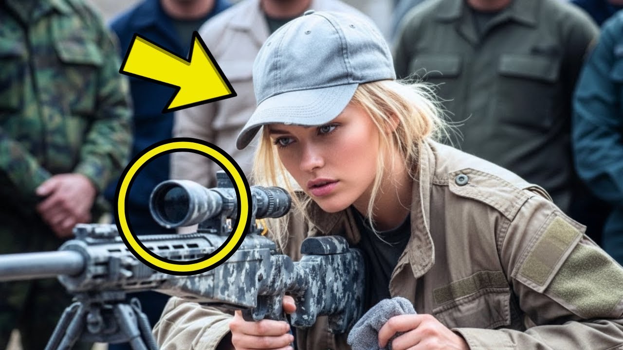 Où as-tu eu ce fusil ? » — Un colonel resta figé devant la précision d’une tireuse d’élite au M24