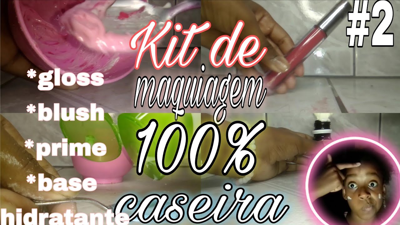 Como fazer maquiagem caseira!part2💄