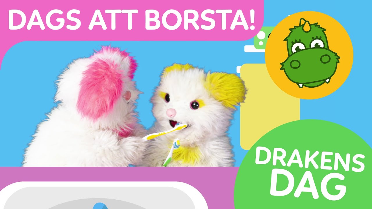 Bolibompa Mini: DRAKENS DAG: Dags att borsta t&auml;nderna!