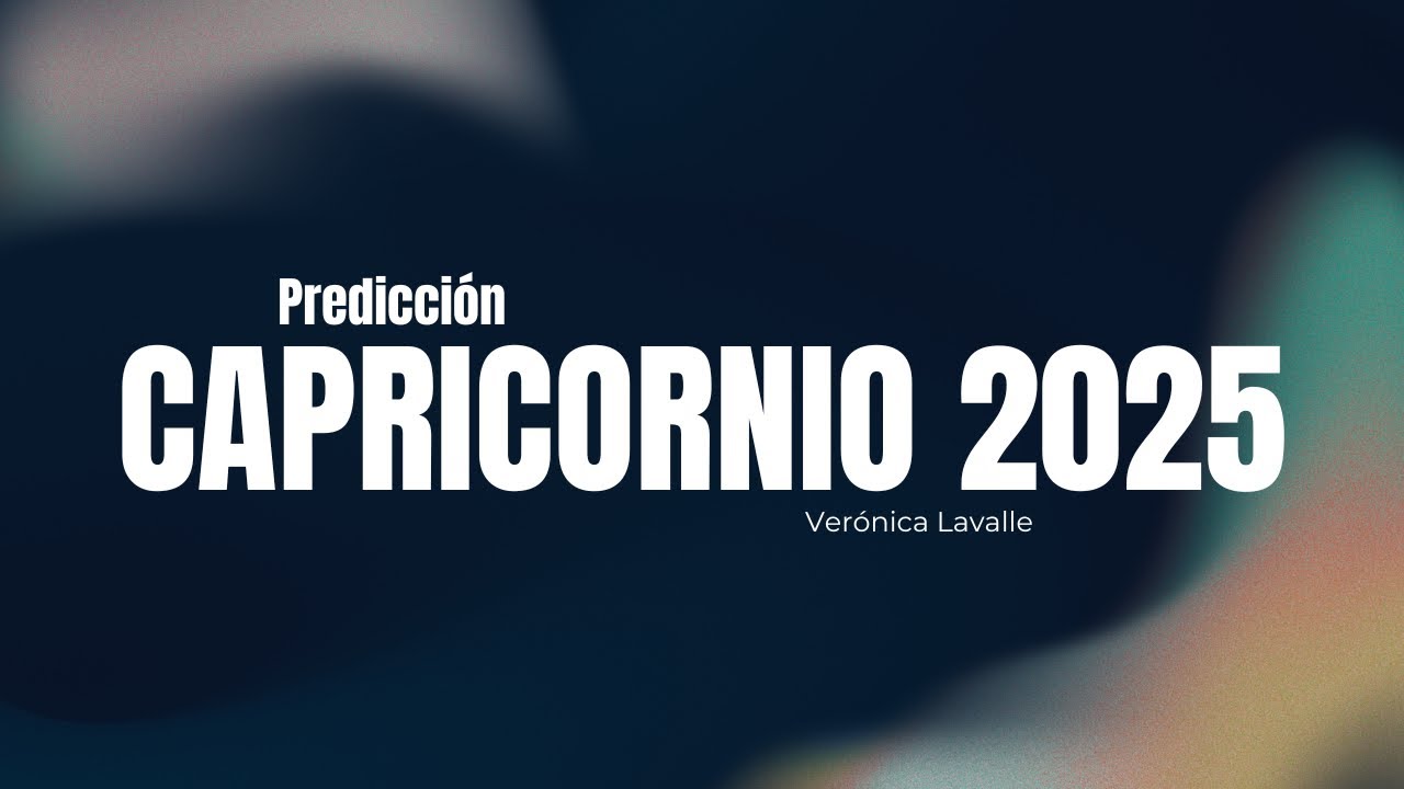 Predicción Capricornio 2025