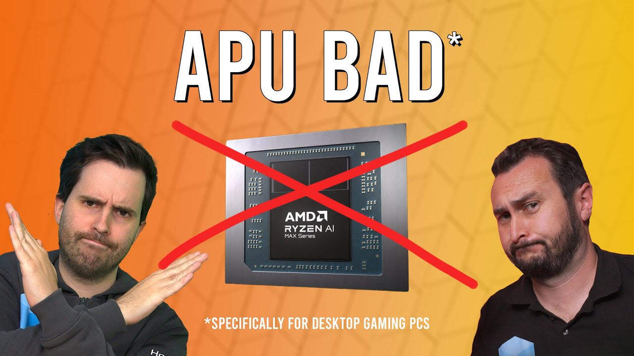 Sorry, But APUs Suck for Gaming PCs