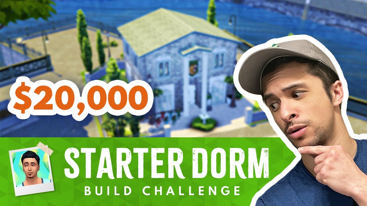 How Many Sims Can I House with ONLY $20,000? Sims 4 Build Challenge