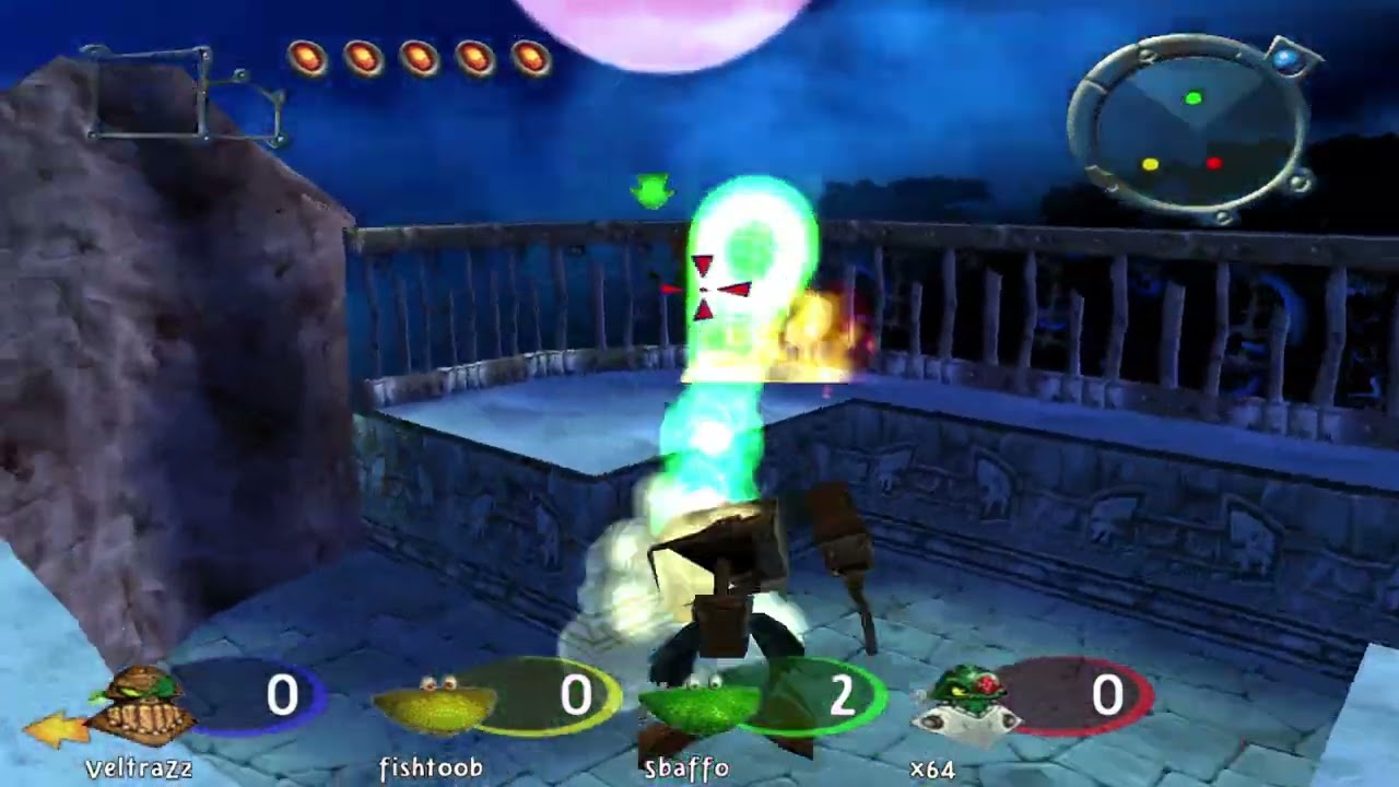 Rayman M Arena Online - Only 1 Weapon VI - Firework and Homing Missles