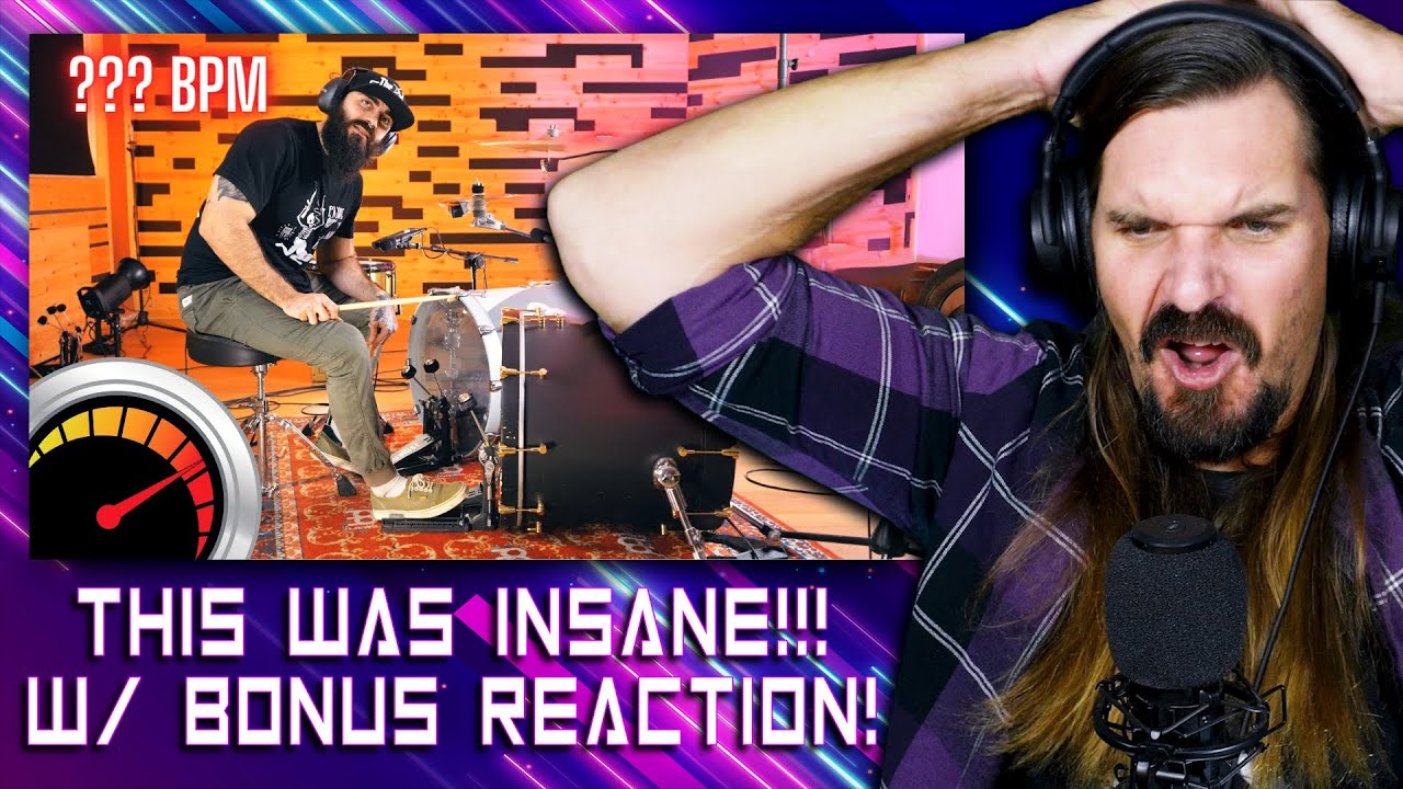 How Many BPM? 🤯 w/ BONUS Reaction! *Drummer Reacts*