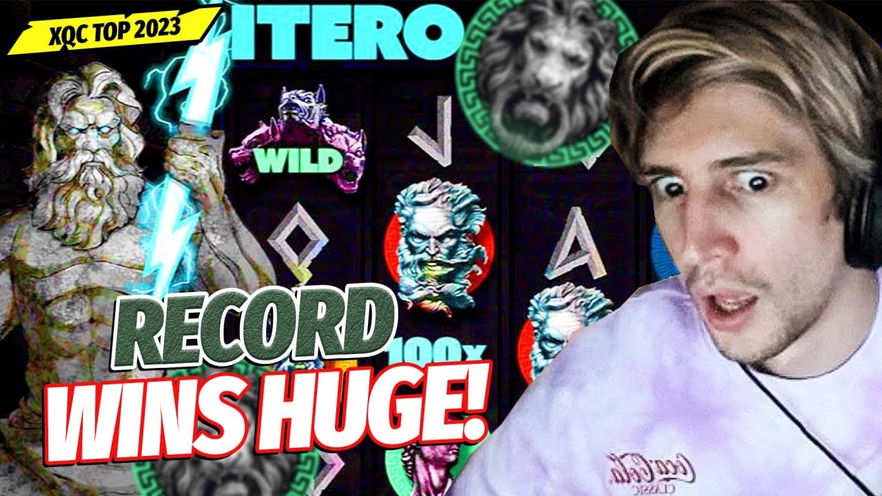 XQC's BIGGEST SLOTS WINS OF JANUARY 2023 | GAMBLING HIGHLIGHTS