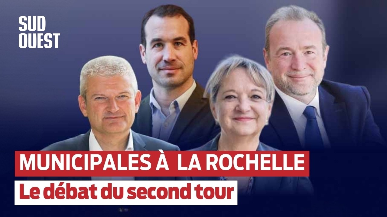 Municipales 2026 à La Rochelle : revivez le débat du 2nd tour entre les candidats encore en lice