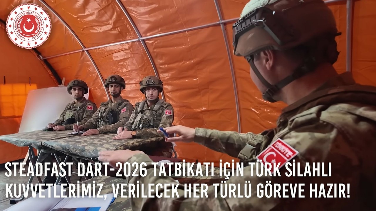 Steadfast Dart-2026 Tatbikatı İçin Türk Silahlı Kuvvetlerimiz, Verilecek Her Türlü Göreve Hazır!